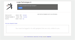 Desktop Screenshot of lingletech.com